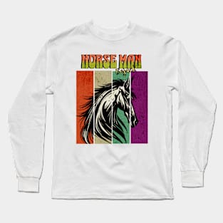 horseman head Long Sleeve T-Shirt